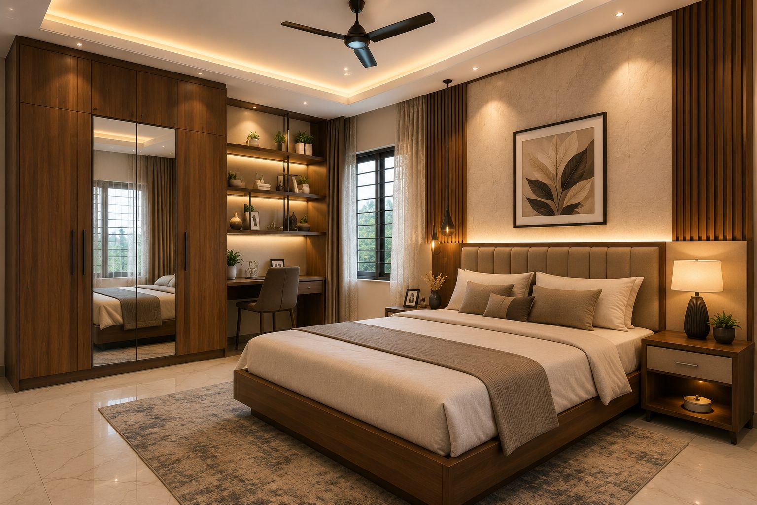 2BHK Home — Bedroom