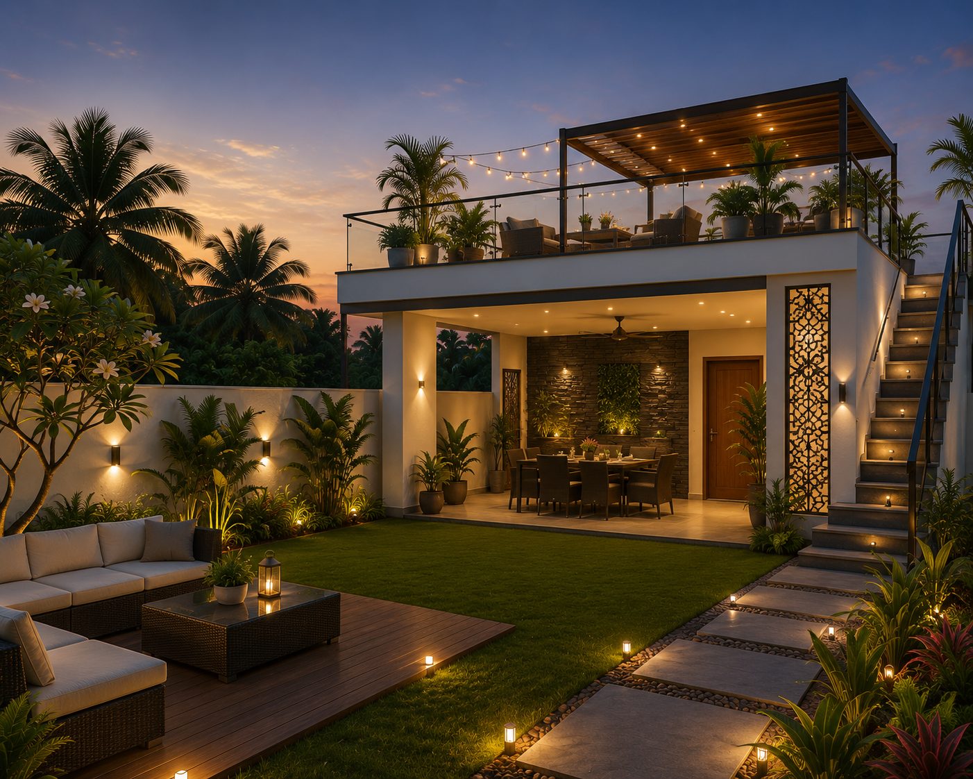 2BHK Home — Terrace