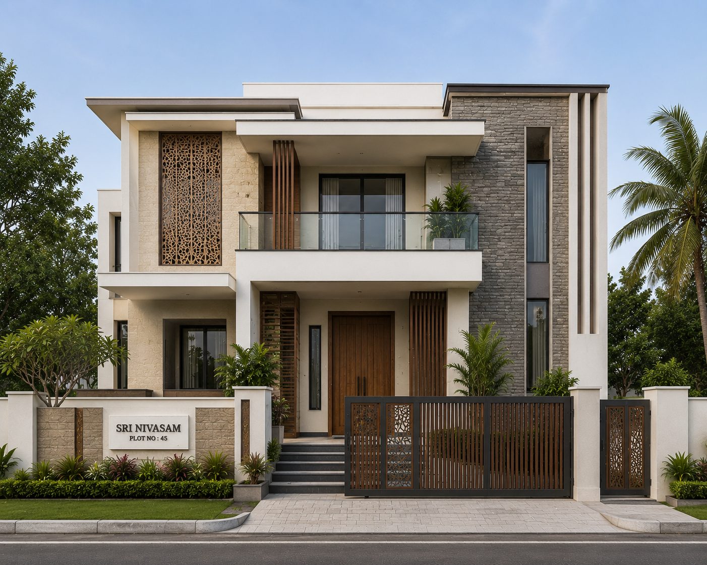Front Elevation Designs — Elevation Design 5