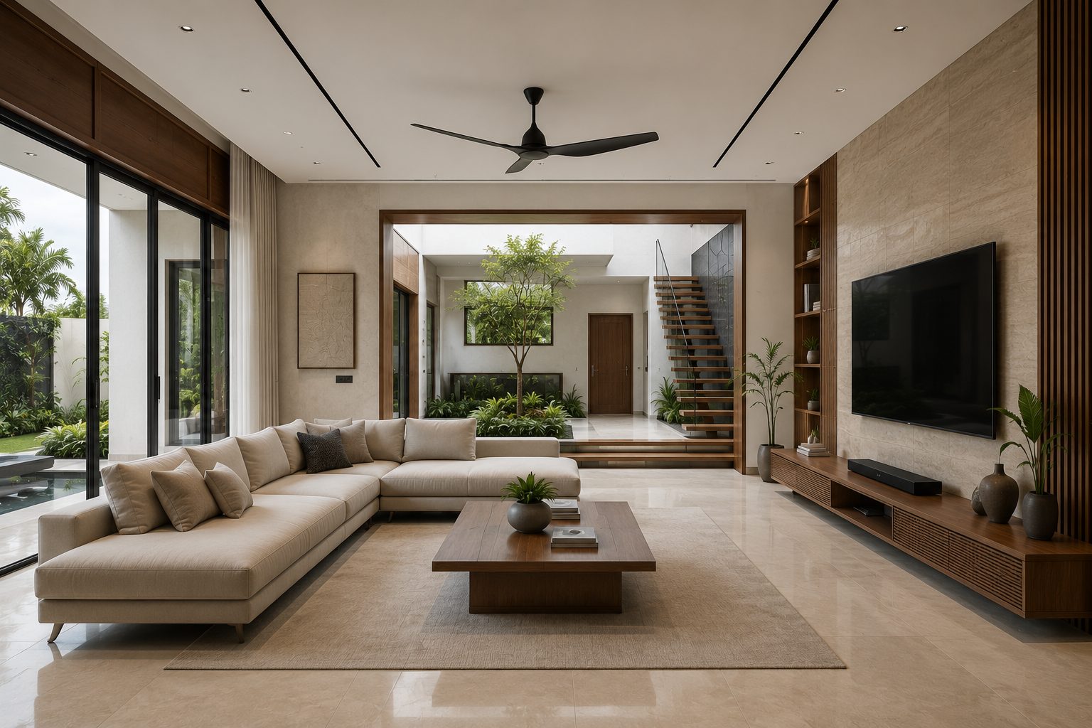Villa — Living Room